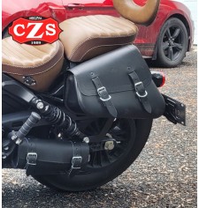 Set saddlebags for Indian® Scout® bobber mod, LEGION Basic Specific