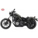 Borsa laterale LEGION per Yamaha XV950 Bolt - XVS 950R Bolt - Marrone cioccolato