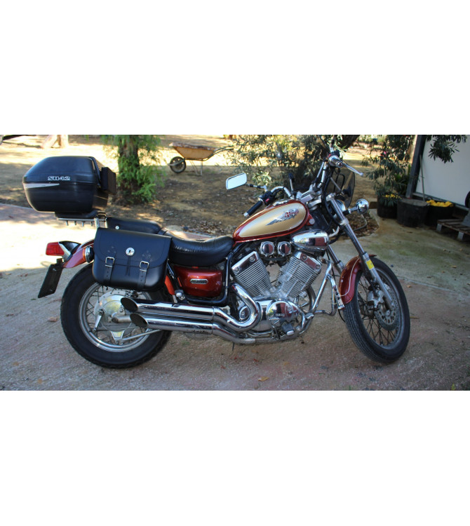 RIFLE B1C Saddlebag Set for Yamaha Virago 535