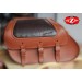 Saddlebags pour Suzuki Volusia mod, GRECIO - Brown - Croco - 