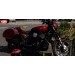 VENDETTA Rigid Saddlebags for Street 500 - 750 Harley Davidson - Brown