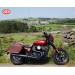 Sacoches rigides VENDETTA pour Street 500 - 750 Harley Davidson - Marron