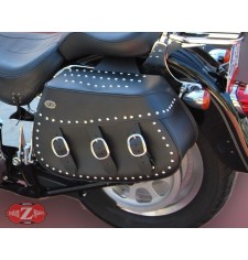 Alforjas para Softail Fat-Boy Harley Davidson mod, PIZARRO Basicas