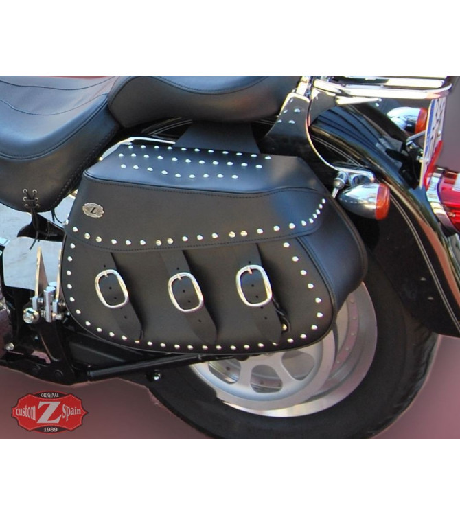 Alforjas para Softail Fat-Boy Harley Davidson mod, PIZARRO Basicas