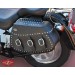 Alforjas para Softail Fat-Boy Harley Davidson mod, PIZARRO Basicas