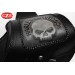 Borse laterali rigide per Sportster Harley Davidson mod, TEMPLARIO Intrecciato - Ammortizzatore Hollow - Skull HD