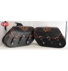 Rigid saddlebags mod, SUPER STAR TEX Eagle Wings - UNIVERSAL