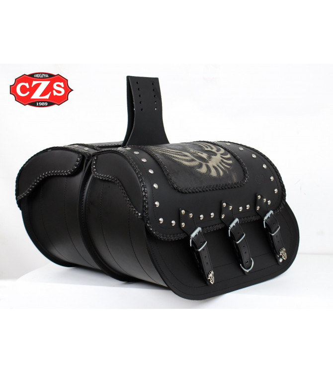 Set di borse rigide mod, SUPER STAR Classic - Eagle Wings - UNIVERSAL Braided