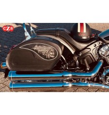 Alforjas Rígidas para Indian® Scout® Sixty mod, VENDETTA - Big Boss -