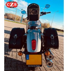 Alforjas Rígidas para Indian® Scout® Sixty mod, VENDETTA - Big Boss -