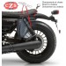 Sattelstache für Guzzi V9 Bobber mod, BANDO - Basic - Specific - Raum für den Dämpfer - Links