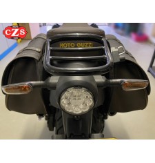 BANDO Satteltasche für Guzzi V9 Bobber – V9 Roamer mit Stoßdämpferloch – Old Rat