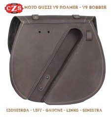 BANDO Satteltasche für Guzzi V9 Bobber – V9 Roamer mit Stoßdämpferloch – Old Rat