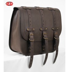 BORSA MOTO LATERALE IN PELLE CENTURION UNIVERSALE SINISTRA OLD RAT