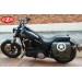 Alforja para Softail Street bob Harley Davidson mod, SPARTA - Army Star - Verde militar - 