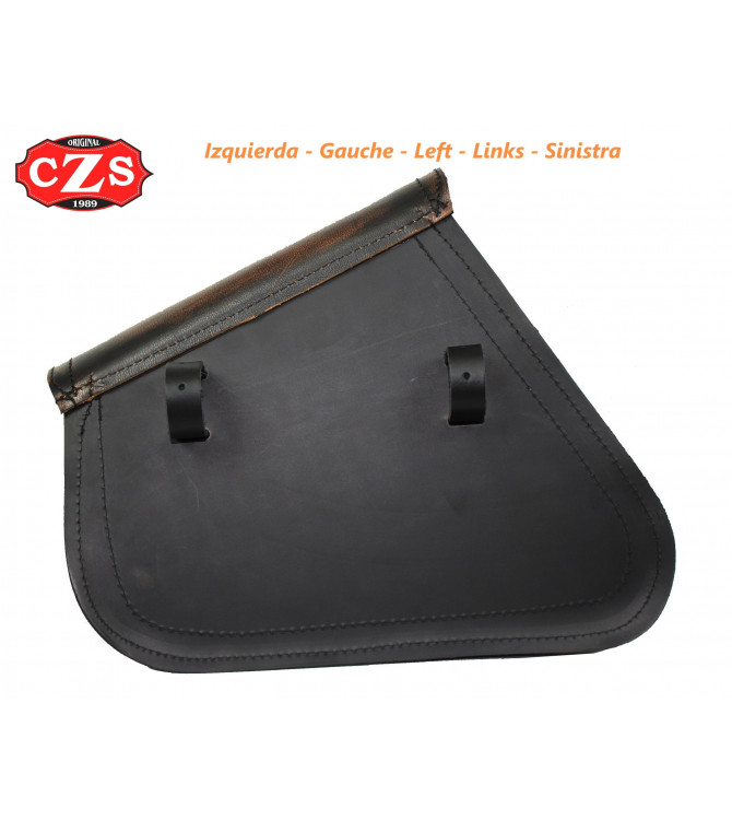 Alforja LEGION Vintage con porta botellas regulable - Universal