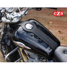 Corbata ORION para Suzuki Marauder 250 - Tank Bib - Cubre deposito - Tira de cuero