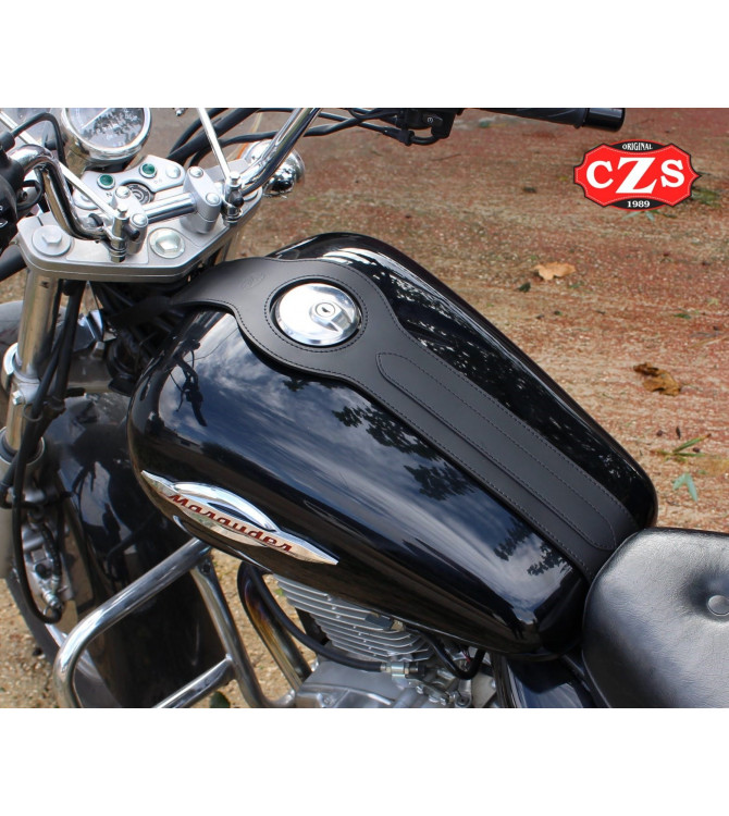 ORION-Krawatte für Hunter 350 – Royal Enfield – BibTank-Tank-Abdeckung – Schwarz