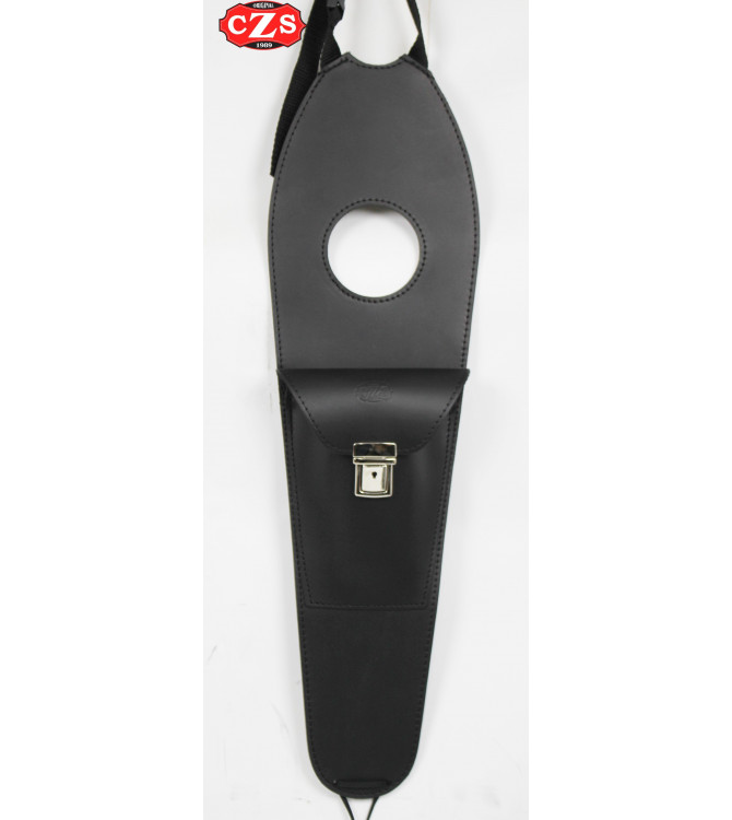Panneau moto en cuir pour Sportster Super Low Harley Davidson Classique 