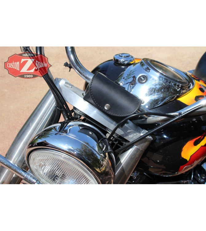 Custom leather bag Lock brake disc