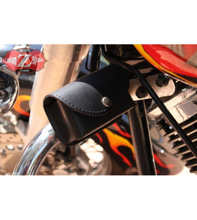 Custom leather bag Lock brake disc