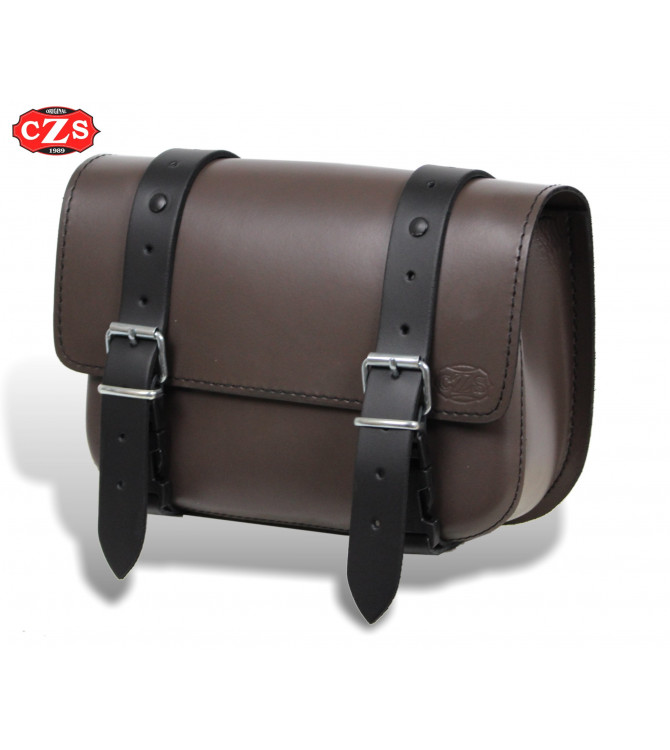 Lateral Saddlebag mod, CALYSTO - chocolate brown. - UNIVERSAL