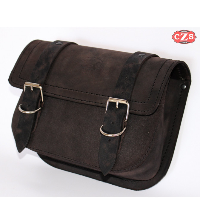 Satteltasche für Royal Enfield Classic ab 2021 CALYSTO Old Rat Skull