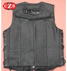 Custom Vintage Patch mit TRIUMPH Text - 2