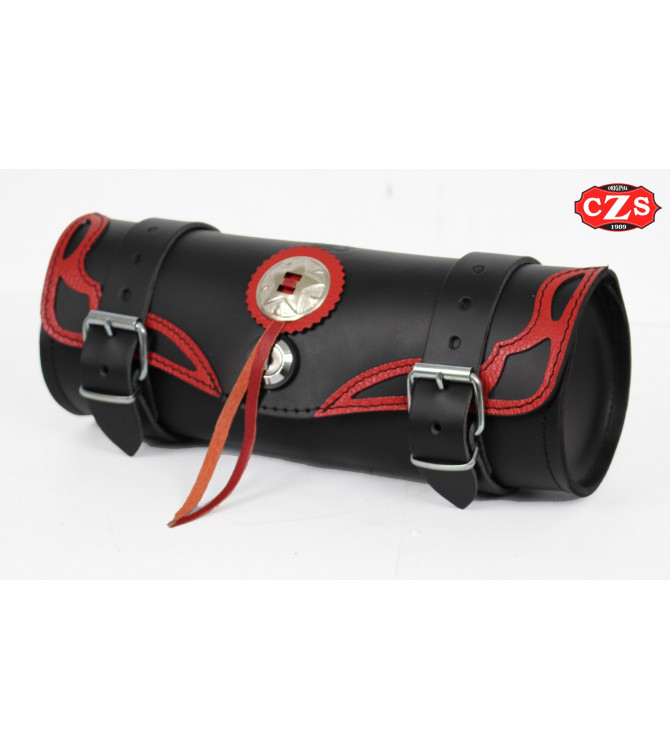 Custom Tool bag Tex durchbrochene - 29 cm x 11 Ø - Rot