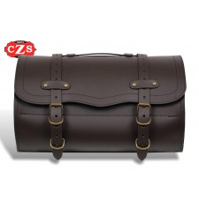 Coffre en cuir TARRACO custom Basic Marron