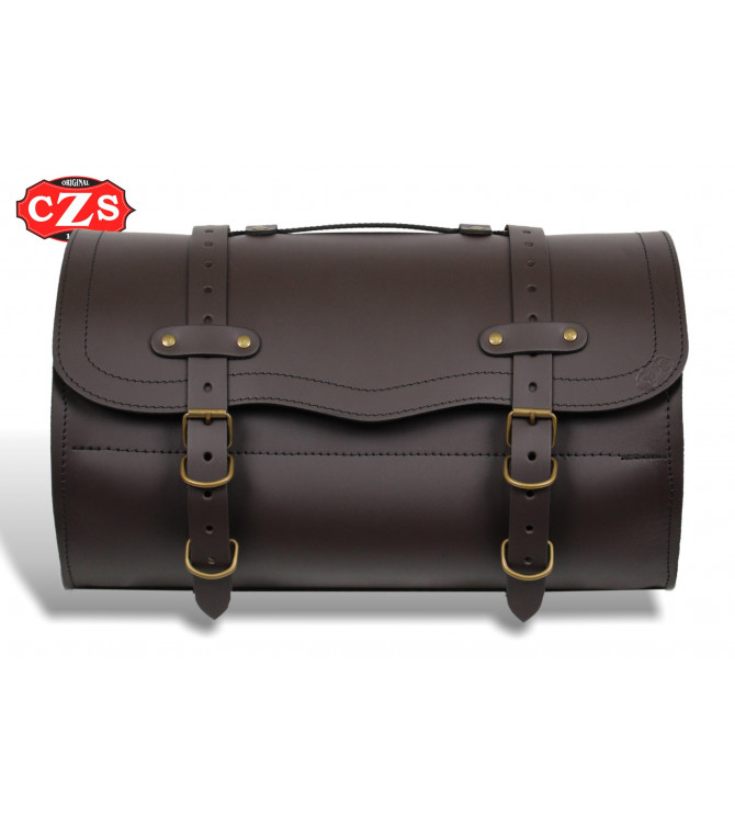 Baúl de cuero Custom TARRACO Básico Marrón chocolate