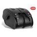 VENDETTA Basic Rigid Saddlebags Specific for Indian Scout Bobber, Bobber Rogue, Bobber Twenty - Black