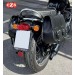 BANDO Abnehmbares Satteltaschen-Set mit Klickfix-System für Triumph Bonneville T120 - T100 - Schwarz