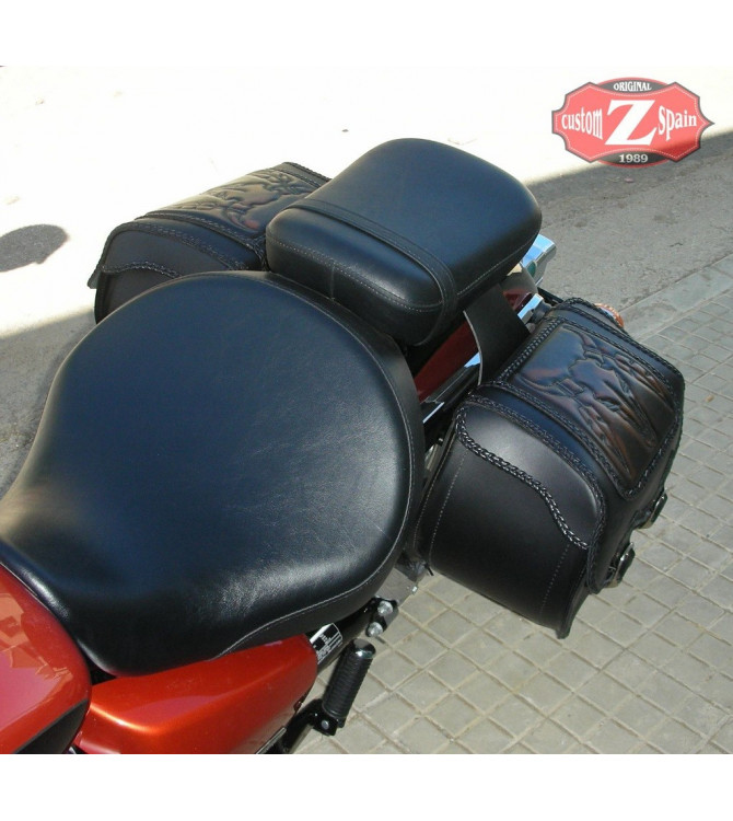 TEMPLARIO CALAVERA TIBIAS BASICA TRENZADOS