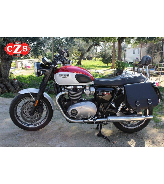 Alforja para Triumph Bonneville T100/T120 mod, SCIPION Básica - IZQUIERDO