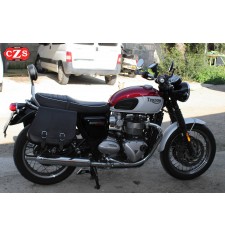 Sacoche pour Triumph Bonneville T100/T120 mod, SCIPION Basique - GAUCHE