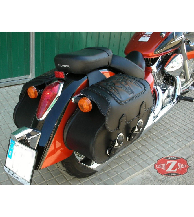 Juego de Alforjas para TEMPLARIO Calavera Tibias Celtic Basicas