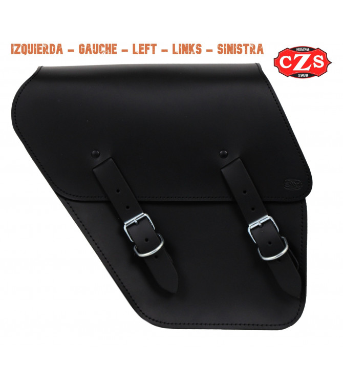 TITAN Universal saddlebag for Custom - Classic - Cafe Racer - Scrambler - Bobber motorcycles