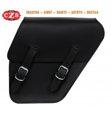 TITAN Universal saddlebag for Custom - Classic - Cafe Racer - Scrambler - Bobber motorcycles