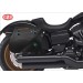 Alforja de cuero para Dyna Harley Davidson - SCIPION con Hueco amortiguador - Especifica