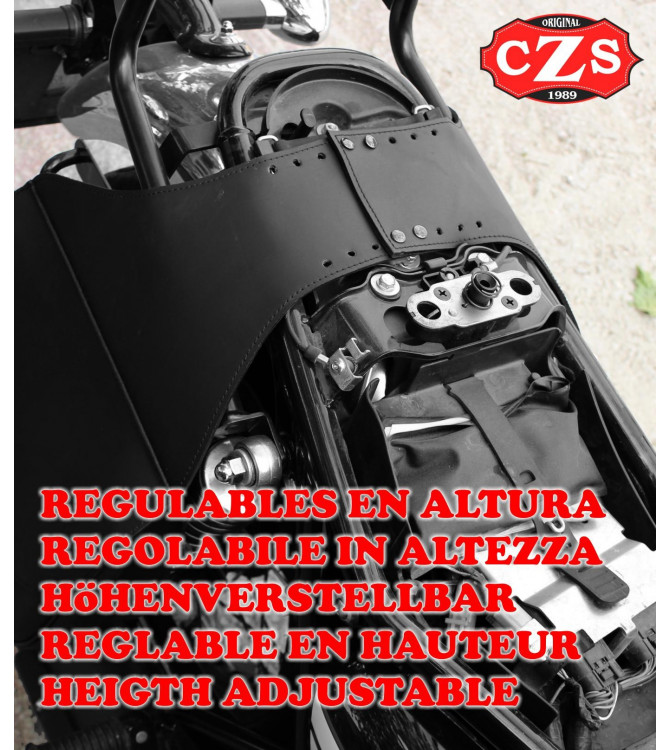 MULACEN Basic Universal Hellbraune Satteltaschen