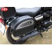 Alforjas Rígidas para Kawasaki W800 mod, SAHARA Clover - Específica 