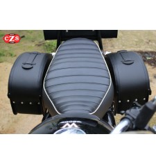 Rigid Saddlebags for Kawasaki W800 mod, SAHARA Clover - Specific 