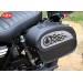 Alforjas Rígidas para Kawasaki W800 mod, SAHARA Clover - Específica 