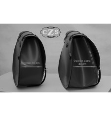 Borsa laterale specifica per supporto originale Triumph Bonneville T100/T120 - SCIPION Basic