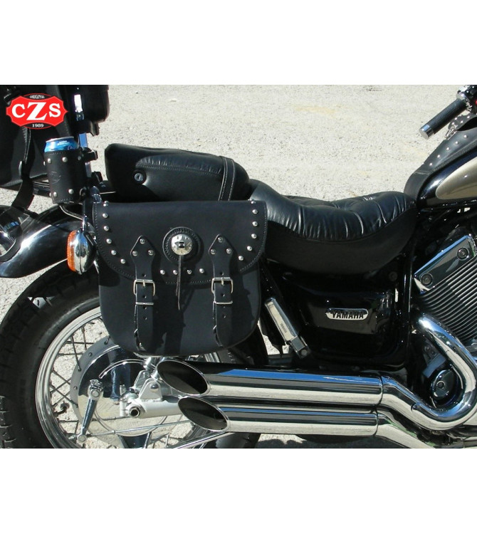 Saddlebags for Yamaha Virgao 535 mod, TEBAS Classic 