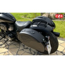 Saddlebags for Indian Chief, Chief Bobber and Chief Dark Horse 2020 to present - Color Black