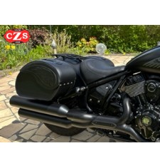 Saddlebags for Indian Chief, Chief Bobber and Chief Dark Horse 2020 to present - Color Black