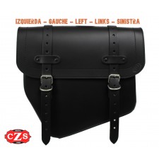 Borsa laterale TITAN universale per moto Custom - Classic - Cafe Racer - Scrambler - Bobber