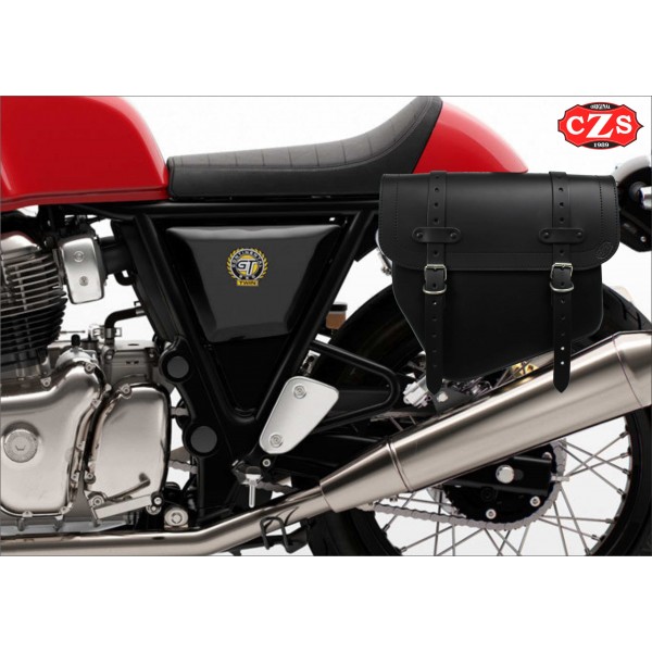 Bisaccia laterale in pelle EPSILON per Royal Enfield GT Continental 650/350